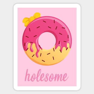 Holesome Glazed Donut Sticker